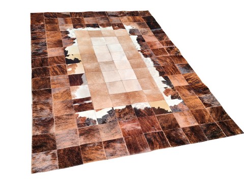 Monte Hermoso cowhide rug