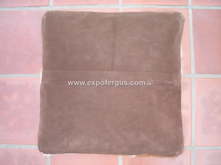 Cowhide pillow covers patchwork